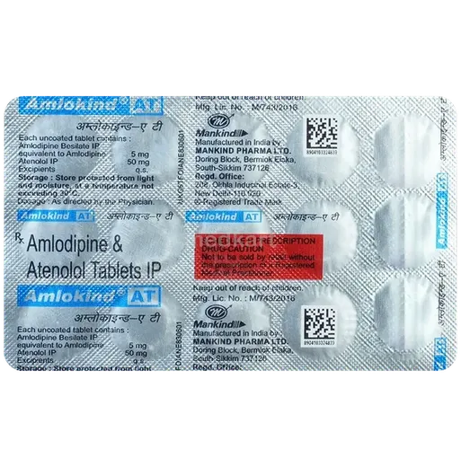 amlokind at tablet 15's